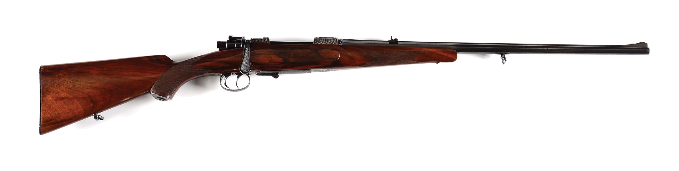 (C) SIMSON & CO. BOLT ACTION MAUSER SPORTING RIFLE IN 9X57.