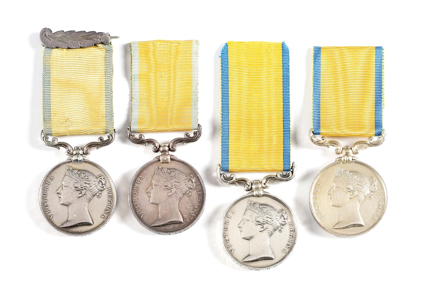 LOT OF 3: BRITISH BALTIC MEDALS, 2 NAMED.