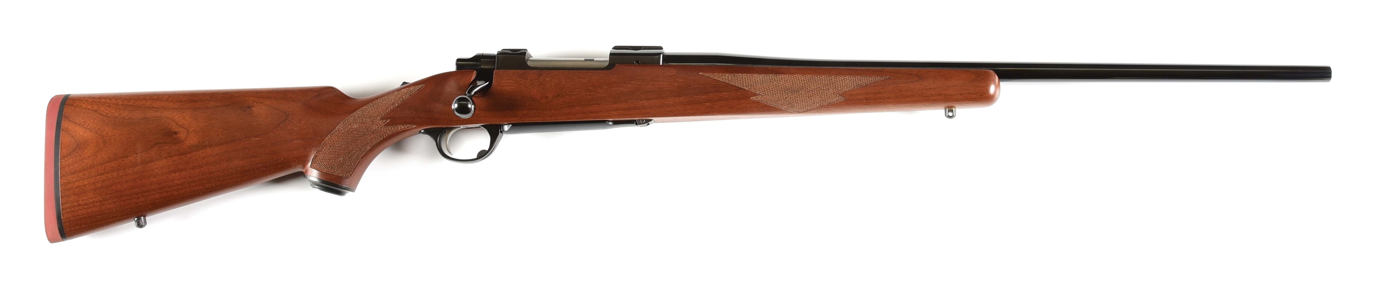 (M) RUGER MODEL M77 BOLT ACTION RIFLE CHAMBERED IN .284 WINCHESTER WITH BOX.