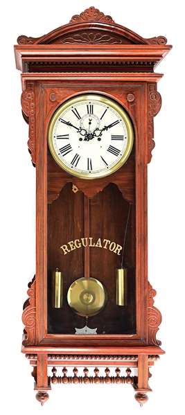 CHERRY REGULATOR CLOCK.