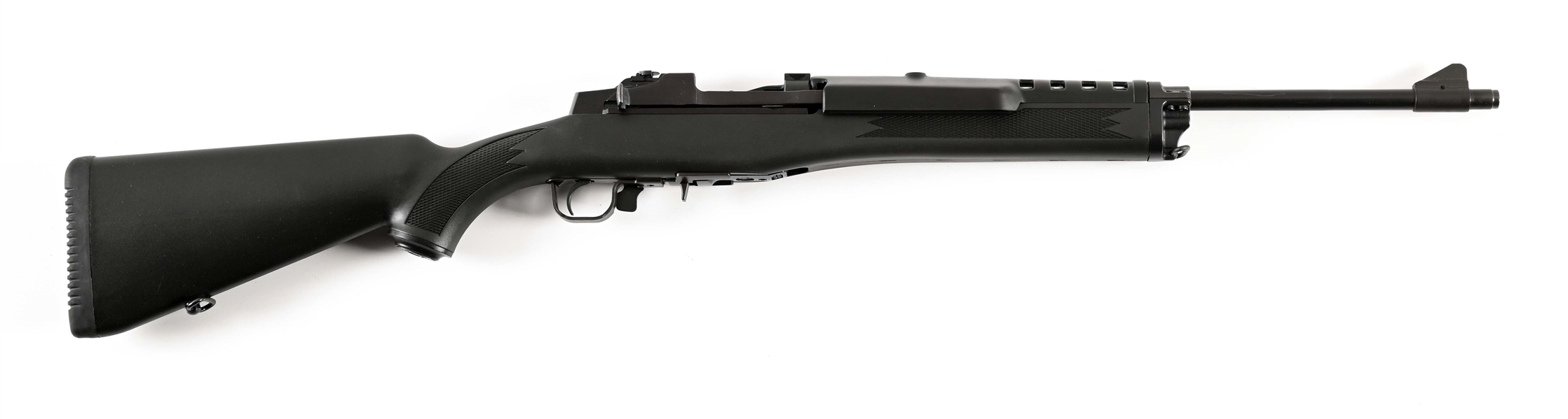 (M) RUGER MINI-14 SEMI AUTOMATIC RIFLE.