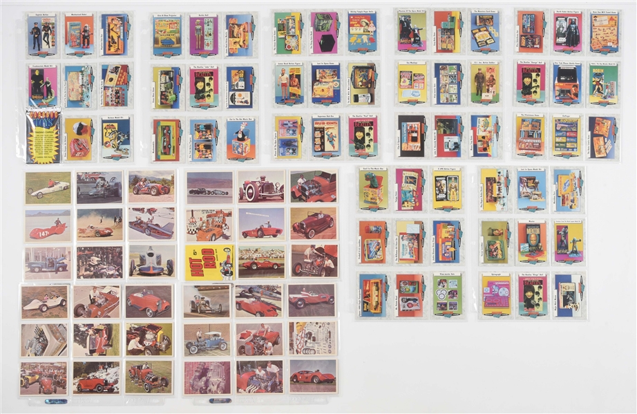SET OF CONTEMPORARY CLASSIC TOY TRADING CARDS.