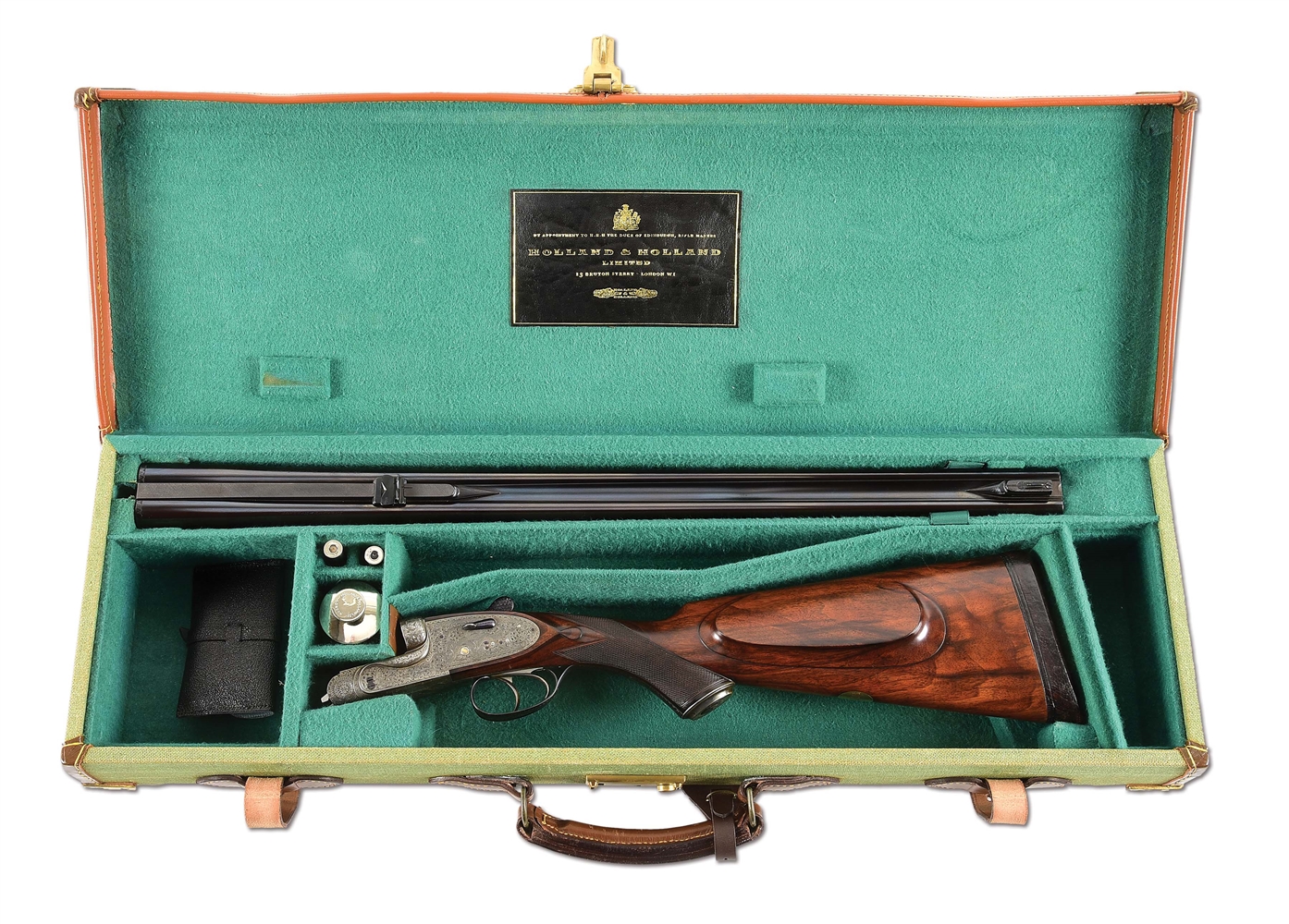 (C) HOLLAND & HOLLAND ROYAL DOUBLE RIFLE IN .240 FLANGED.