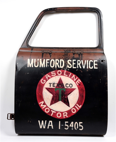 MUMFORD SERVICE TEXACO DOOR.