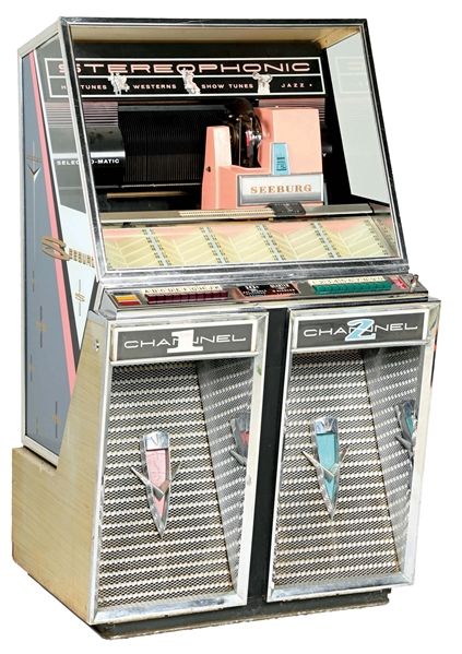 1958 SEEBURG 220 STEROPHONIC JUKEBOX.