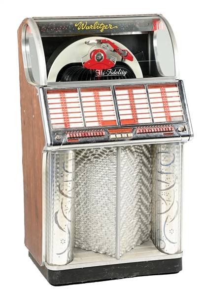 WURLITZER 1700F 45 RPM JUKEBOX.