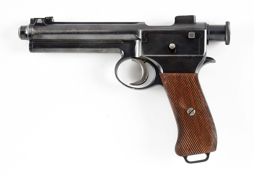 (C) FEG ROTH-STEYR MODEL 1907 SEMI-AUTOMATIC PISTOL WITH BOX OF 9MM STEYR AMMUNITION.