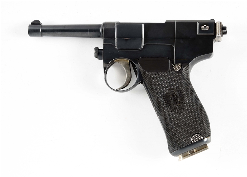 (C) FINE ITALIAN GLISENTI 1910 SEMI-AUTOMATIC PISTOL.