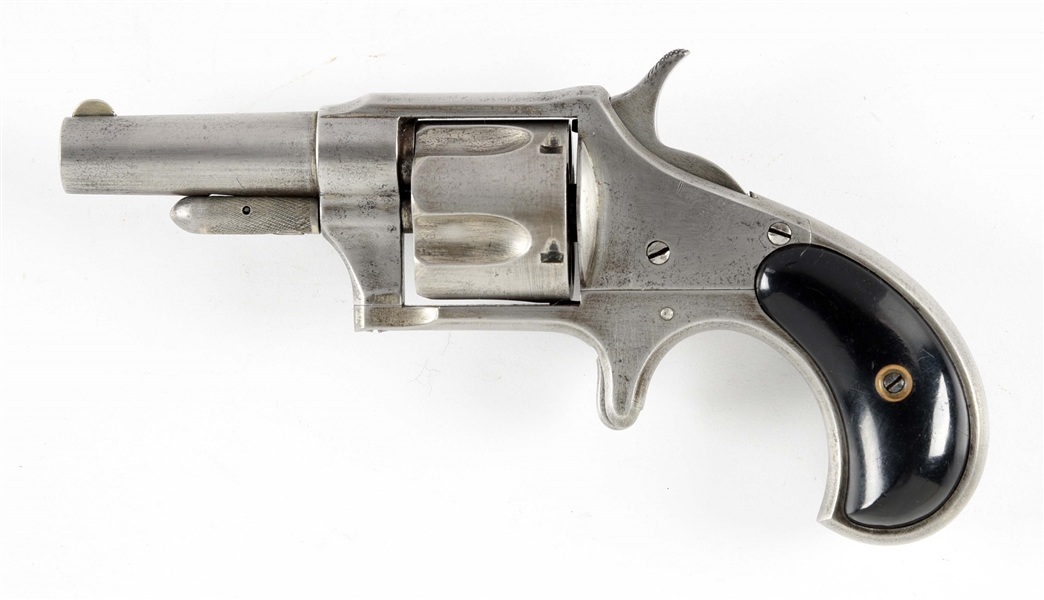 (A) REMINGTON NEW LINE MODEL NO. 4 REVOLVER.