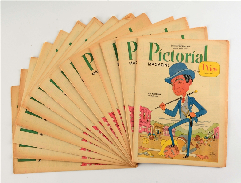 LOT OF PICTORAL MAGAZINES.