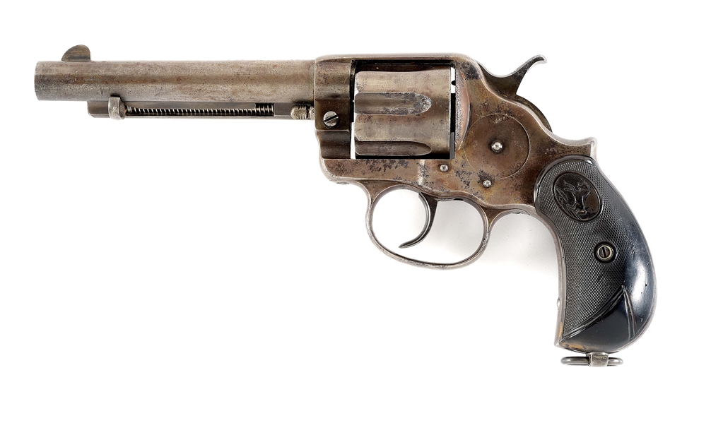 (A) COLT MODEL 1878 DOUBLE ACTION REVOLVER WITH FACTORY LETTER (1881).