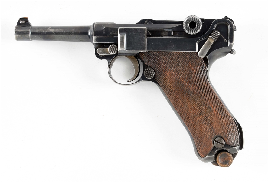 (C) DWM MODEL 1920 COMMERCIAL LUGER SEMI-AUTOMATIC PISTOL.