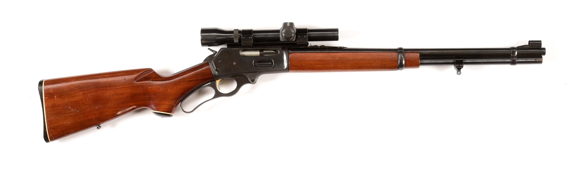 (C) MARLIN MODEL 336 LEVER ACTION RIFLE.