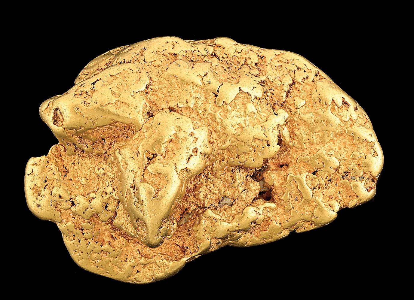 LARGE GOLD NUGGET 902 GRAMS.