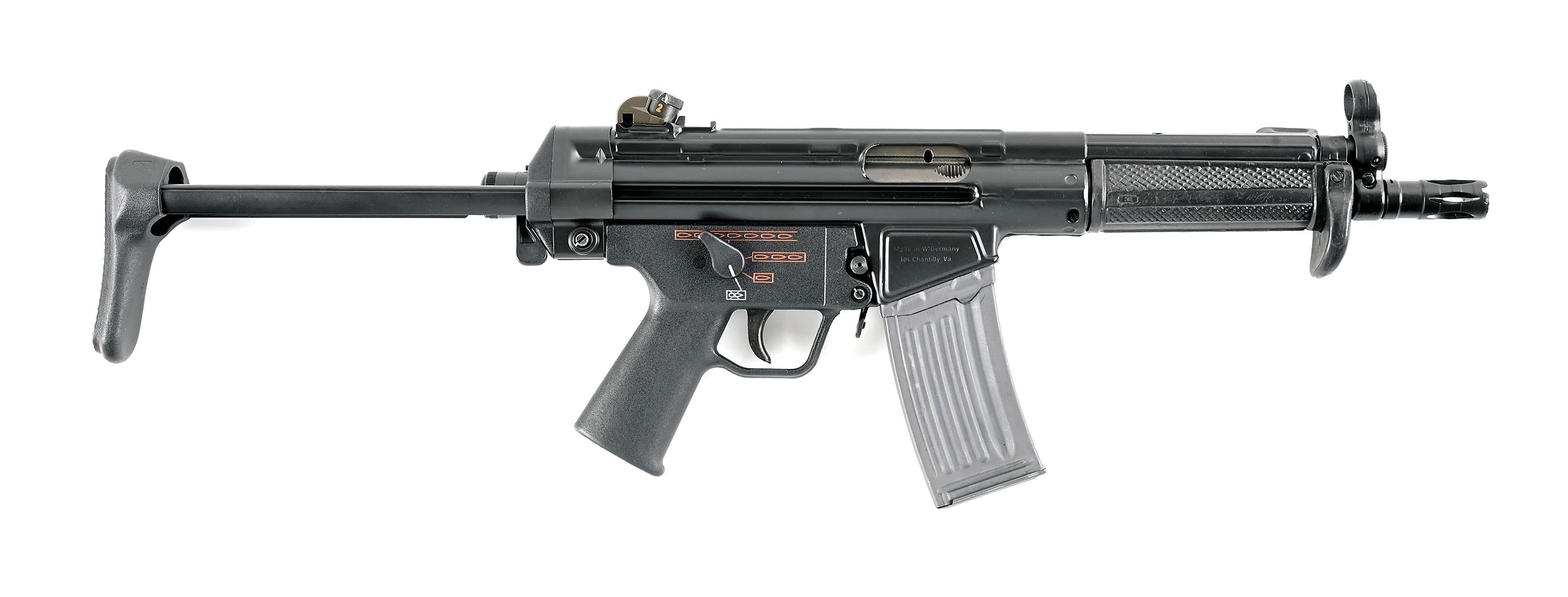 (N) VERY NICE HECKLER & KOCH HK53 MACHINE GUN (PRE-86 DEALER SAMPLE).