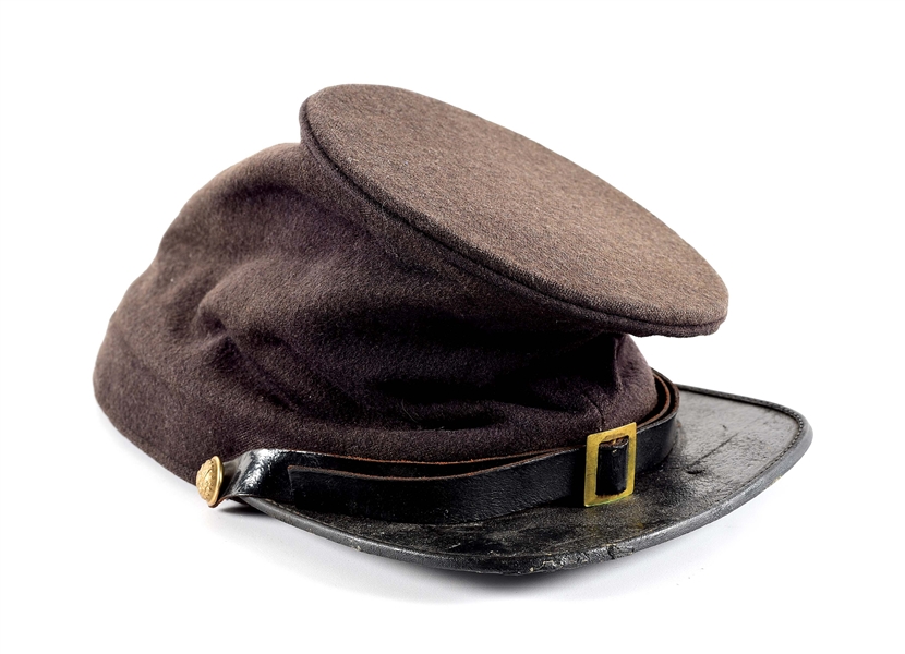CIVIL WAR OFFICERS GRADE FORAGE CAP.