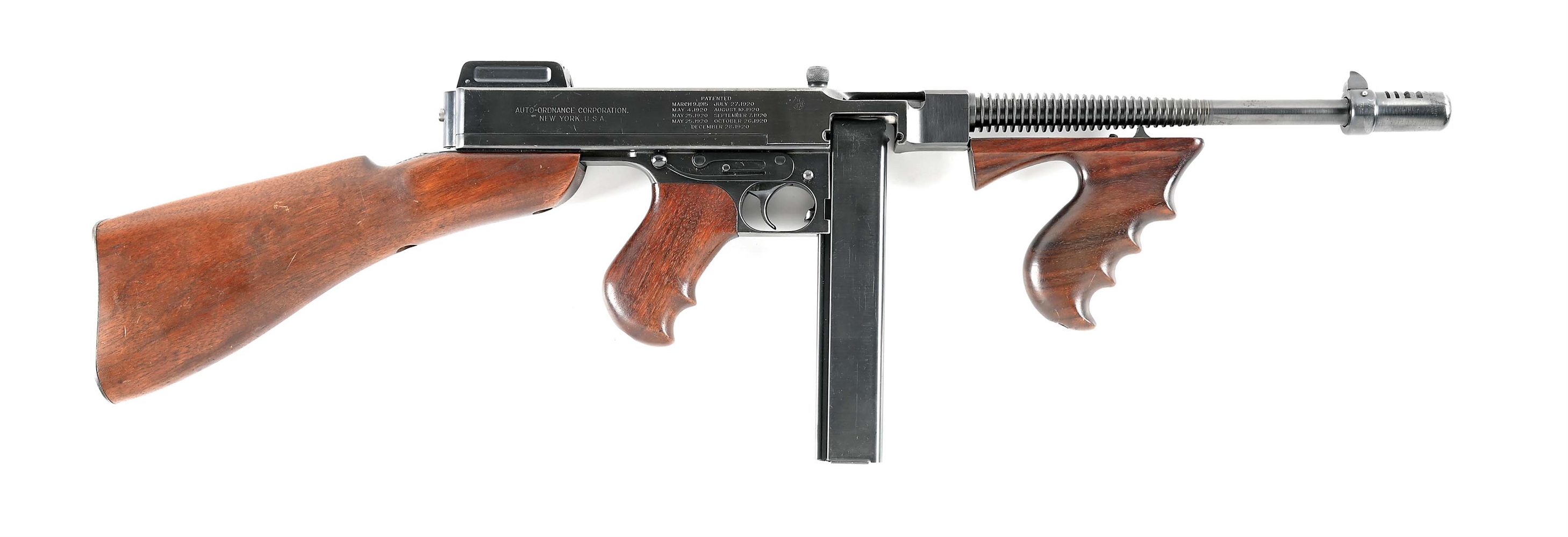(N) COLT MODEL 1928 NAVY THOMPSON MACHINE GUN (CURIO & RELIC).