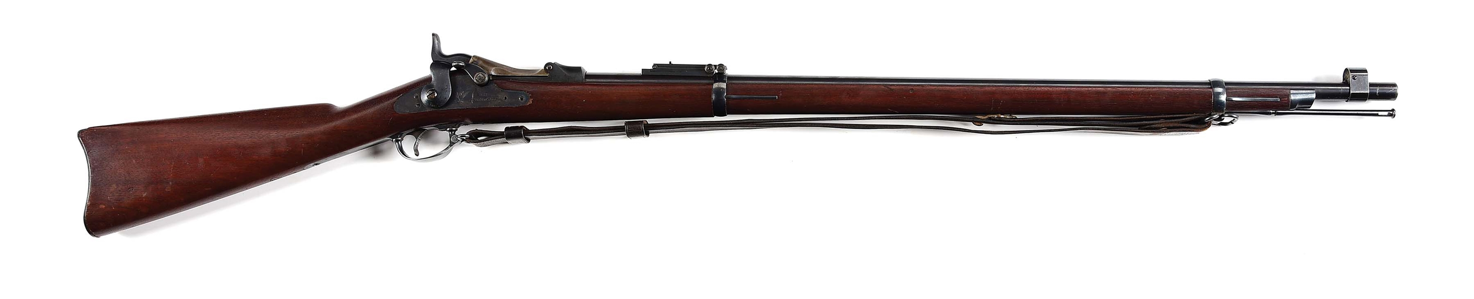 (A) HIGH CONDITION U.S. SPRINGFIELD MODEL 1884 TRAPDOOR RIFLE.