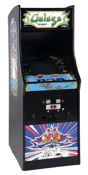 GALAGA BY MIDWAY ARCADE GAME.