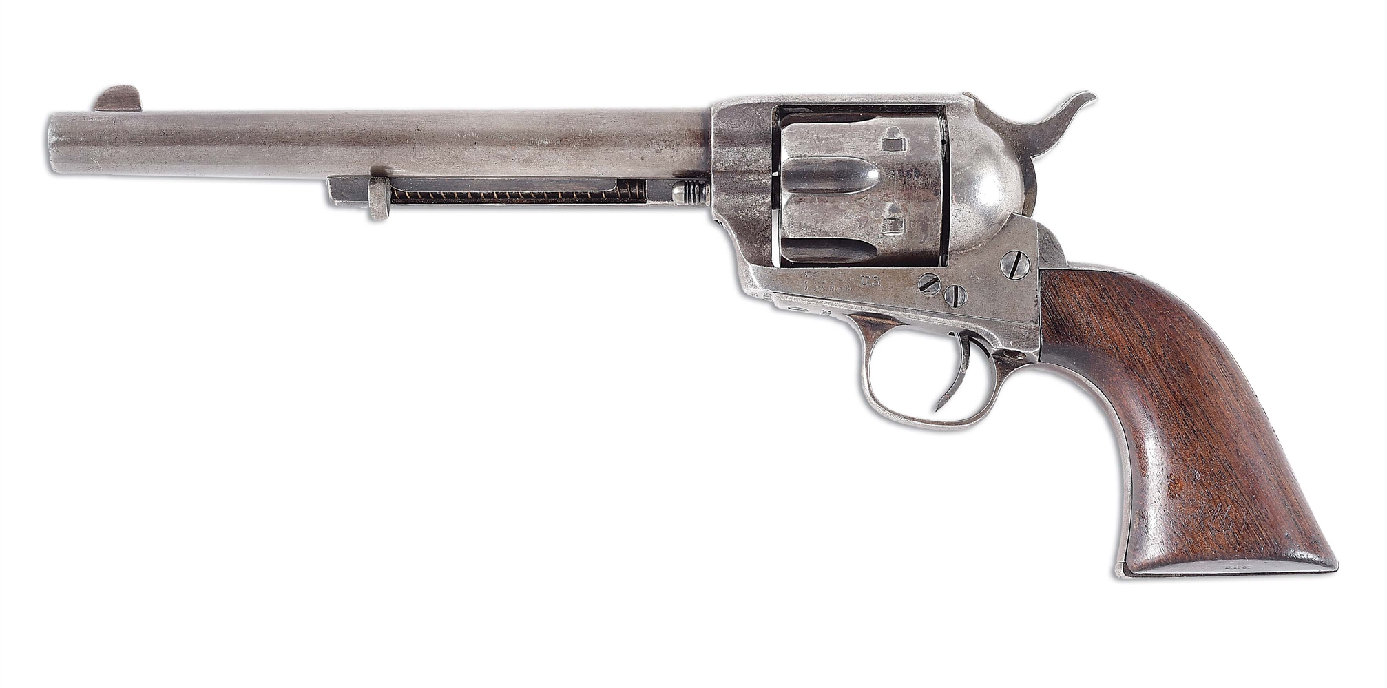 (A) COLT SINGLE ACTION ARMY REVOLVER SHIPPED TO SIMMONS HARDWARE COMPANY IN 1885.