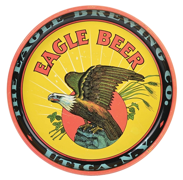 EAGLE BEER SERVING TRAY.