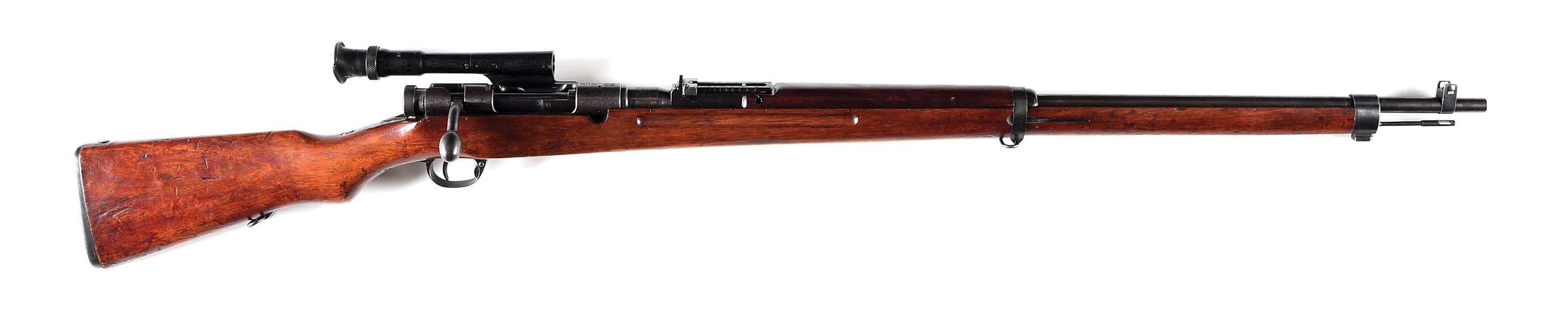 (C) RARE & HIGHLY DESIRABLE IMPERIAL JAPANESE NAGOYA ARSENAL SERIES I TYPE 97 BOLT ACTION SNIPER RIFLE.