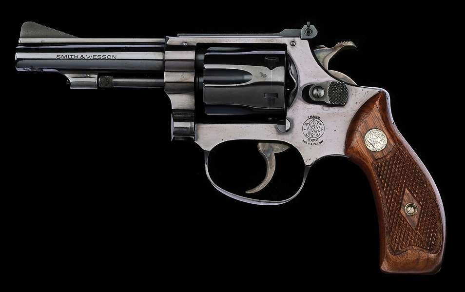 (C) EXTREMELY SCARCE, HIGH CONDITION, SMITH & WESSON MODEL 51 WITH ROUND BUTT FRAME & MATCHING FACTORY BOX.