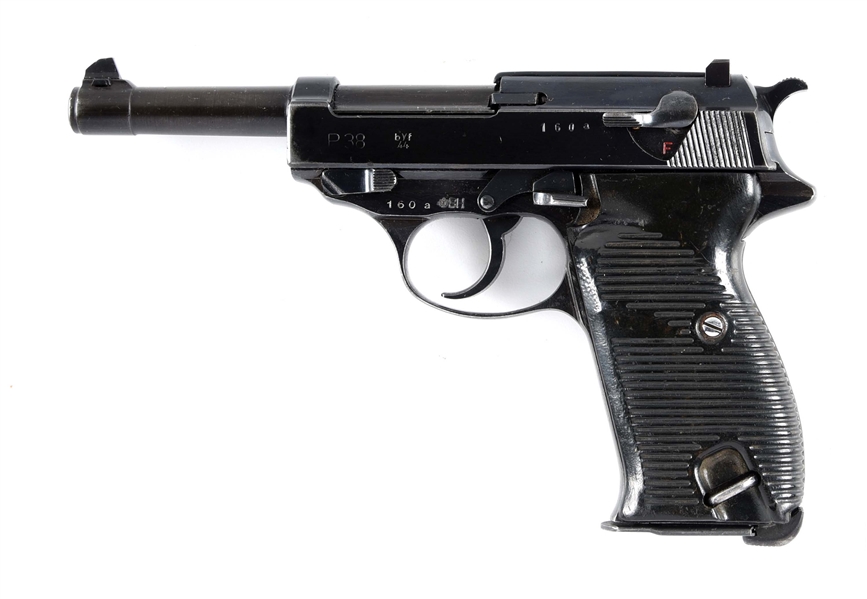 (C) MAUSER "BYF 44" CODE P.38 SEMI AUTOMATIC PISTOL.