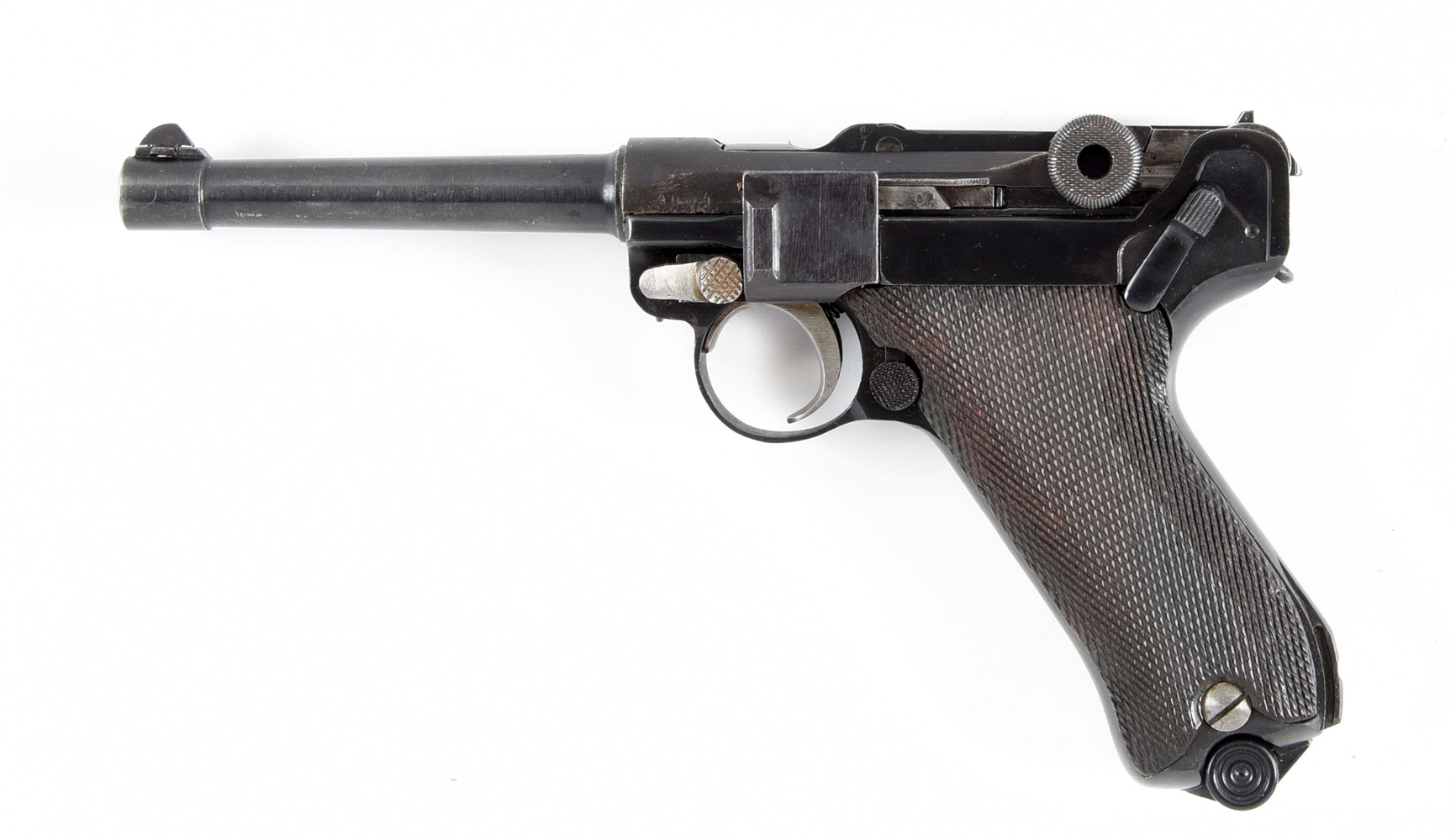 (C) IMPERIAL GERMAN P.08 LUGER SEMI-AUTOMATIC PISTOL WITH FINNISH BARREL.
