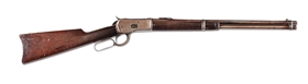 (A) WINCHESTER MODEL 1892 SADDLE RING CARBINE.