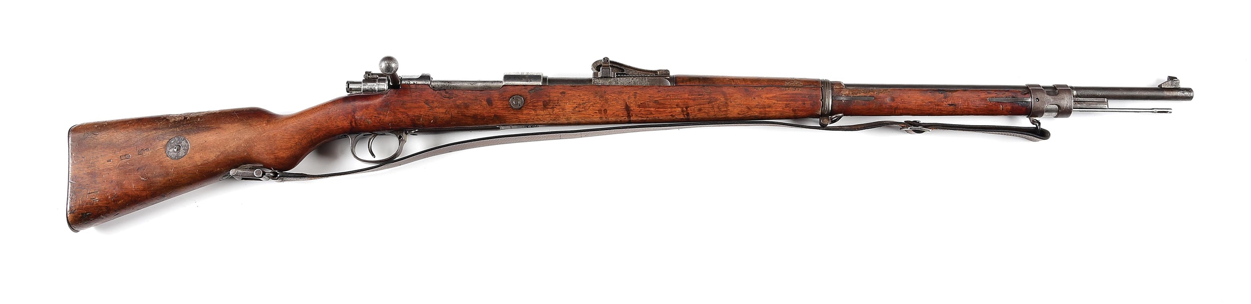 (C) NEARLY ALL MATCHING IMPERIAL GERMAN WORLD WAR I DWM "1915" DATE GEWEHR 98 BOLT ACTION RIFLE.