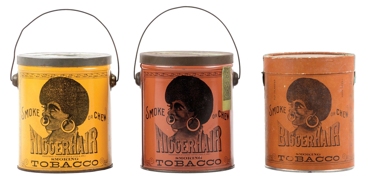 LOT OF 3: TOBACCO CANS.