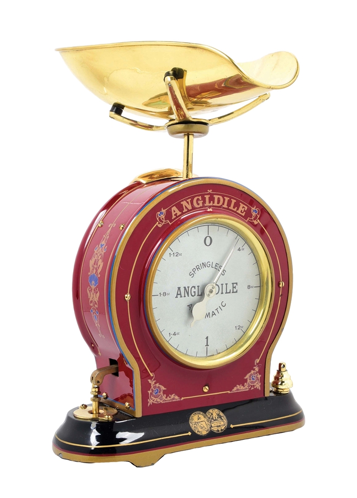 RESTORED ANGLDILE BULLET STYLE CANDY SCALE.