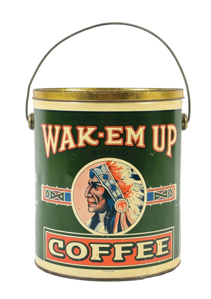WAKE-EM UP COFFEE.