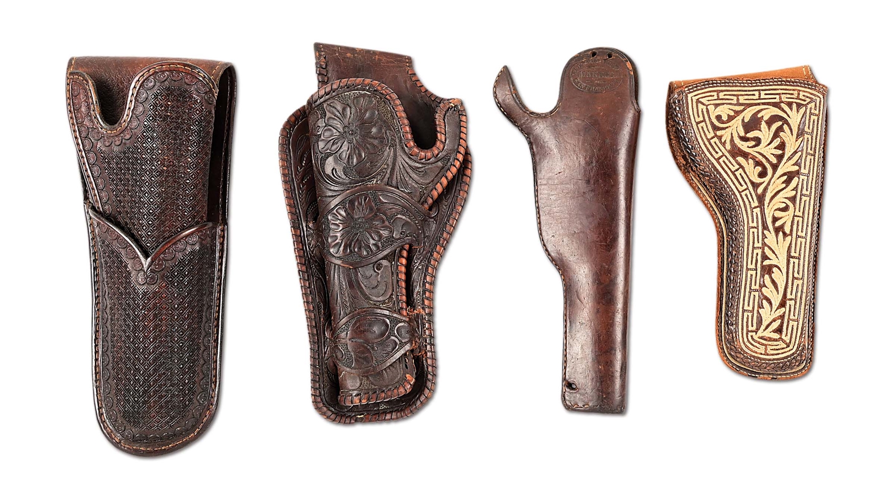 LOT OF 4: HOLSTERS.