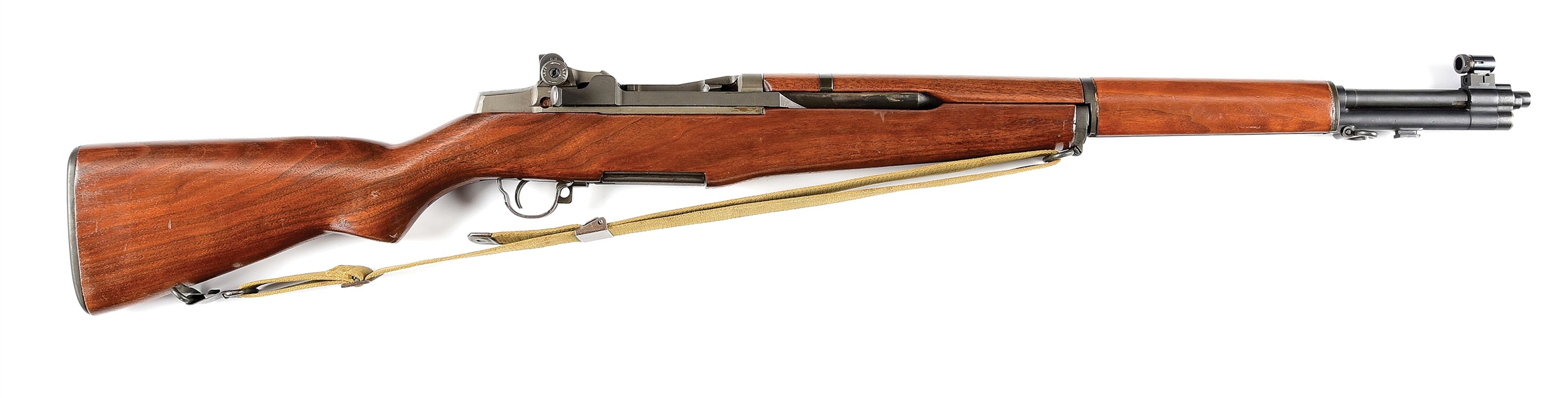 (C) SPRINGFIELD ARMORY M1 GARAND SEMI-AUTOMATIC RIFLE.