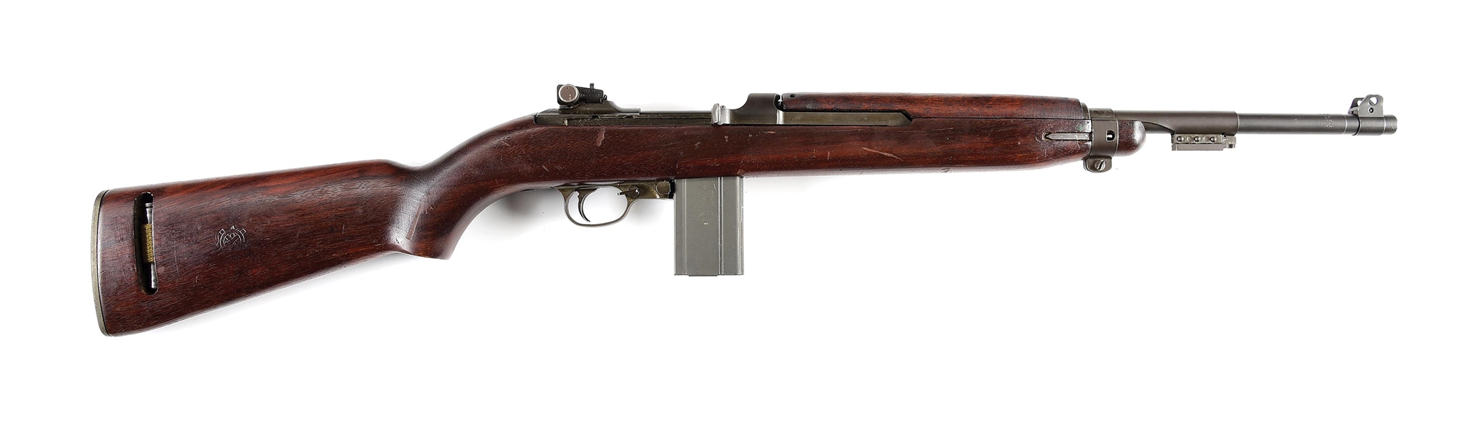 (C) INLAND DIVISION M1 CARBINE SEMI-AUTOMATIC RIFLE.