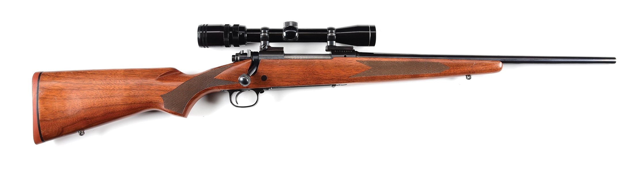 (M) WINCHESTER MODEL 70 .30-06 SPRINGFIELD BOLT ACTION RIFLE WITH TASCO SCOPE.