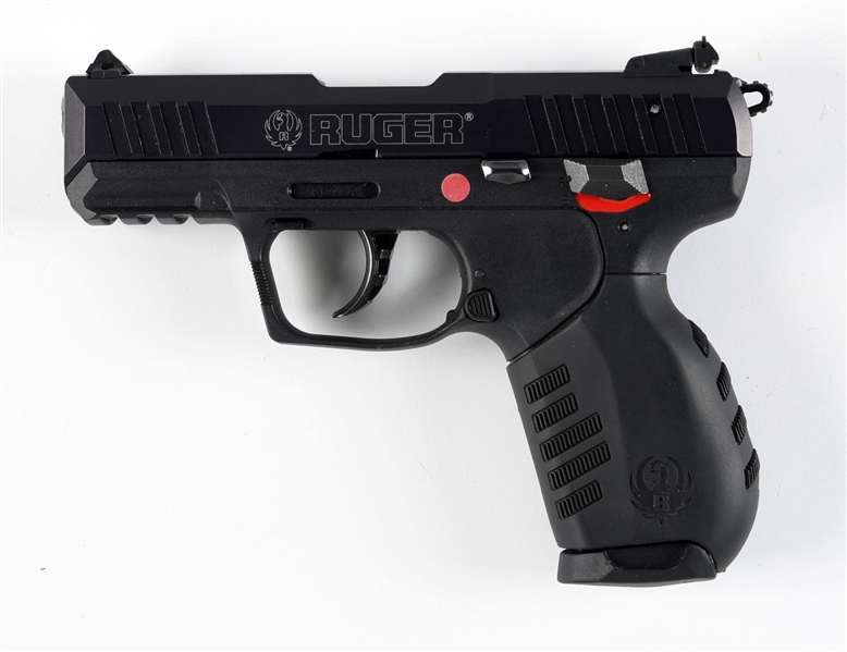 (M) RUGER SR22 SEMI-AUTOMATIC PISTOL WITH MATCHING FACTORY BOX.
