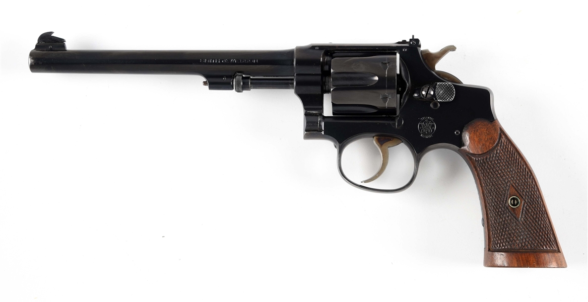 (C) SMITH & WESSON .22/32 HAND EJECTOR REVOLVER.