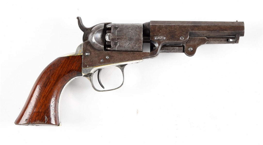 (A) COLT MODEL 1849 POCKET PERCUSSION REVOLVER.