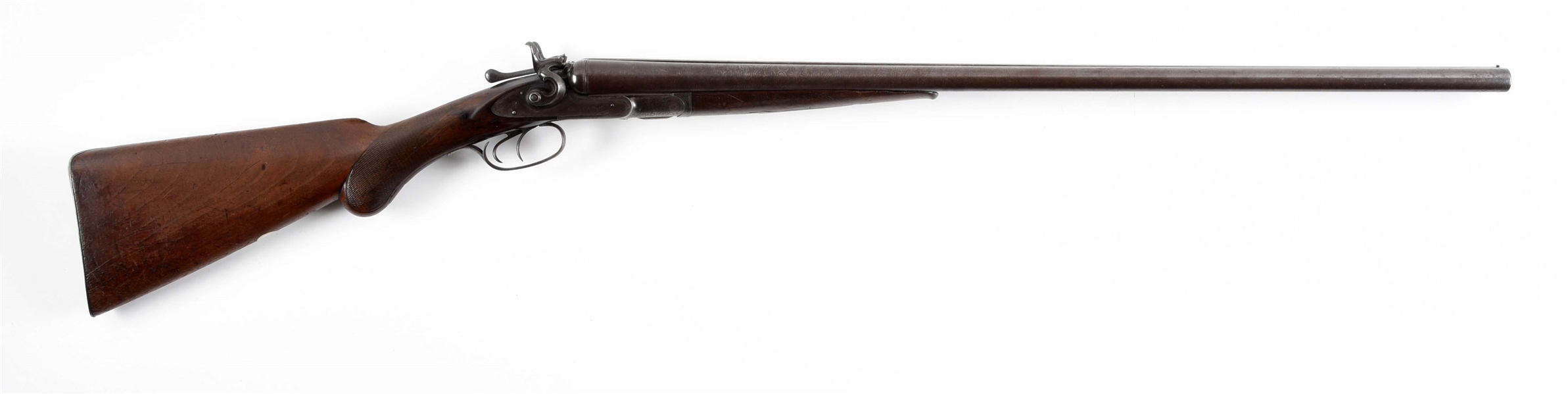 (A) COLT MODEL 1878 12 GAUGE SIDE BY SIDE SHOTGUN.