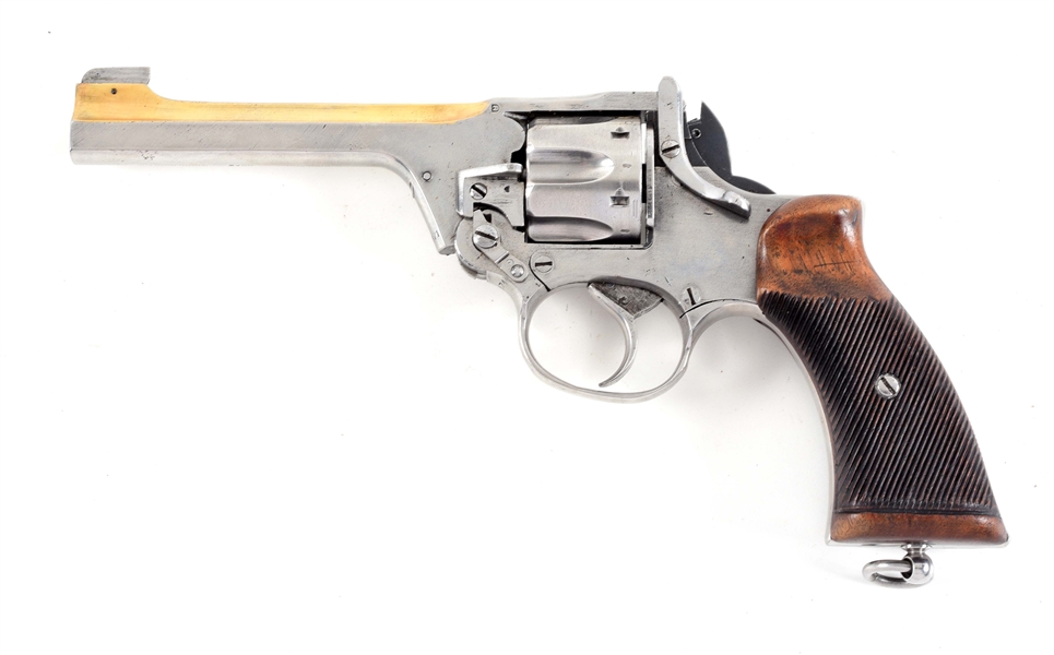 (C) ENFIELD NO. 2 MK I* DOUBLE ACTION REVOLVER WITH REPRODUCTION HOLSTER.