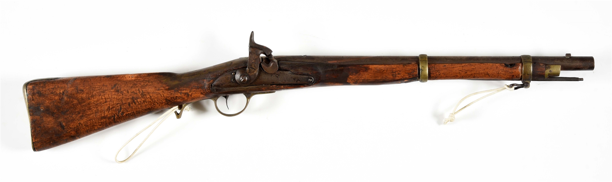 (A) AUSTRIAN 1849 PERCUSSION CARBINE.