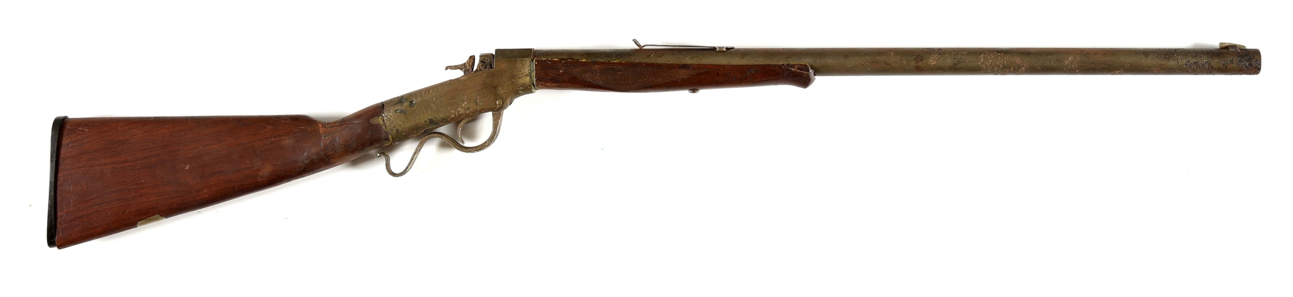 (A) BALLARD FALLING BLOCK SPORTING RIFLE.