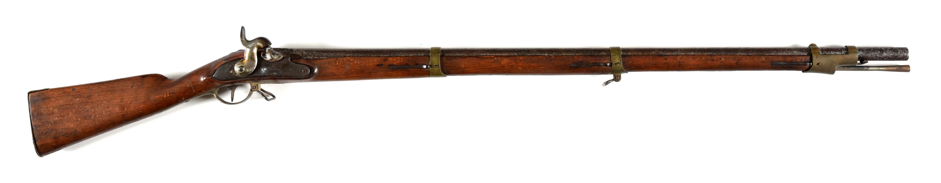(A) CS MARKED M1809 POTSDAM PERCUSSION MUSKET.