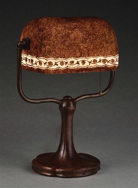 HANDEL BROWN BREAD LOAF DESK LAMP.
