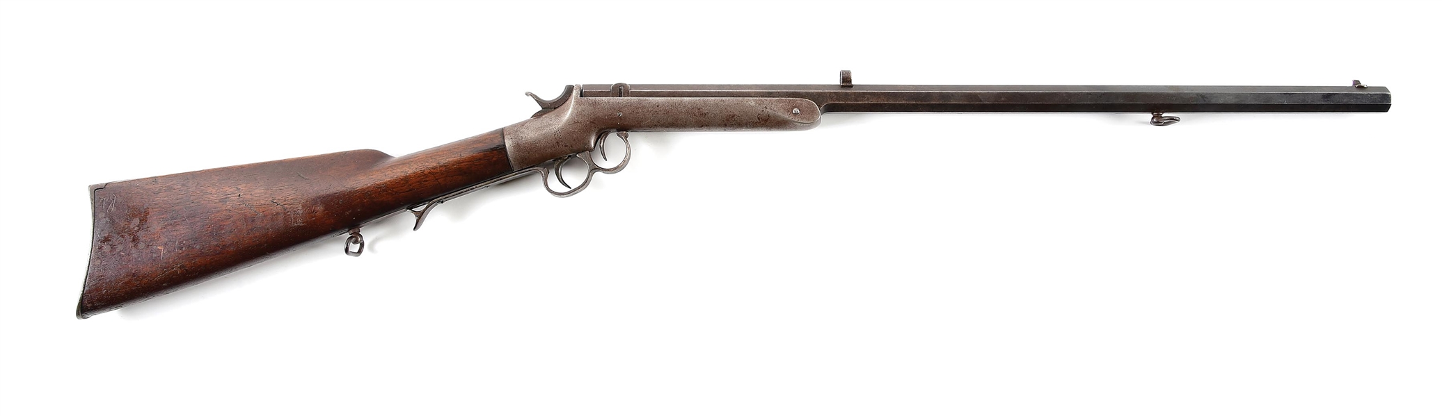 (A) KITTREDGE & CO. MARKED FRANK WESSON TWO TRIGGER MILITARY CARBINE.