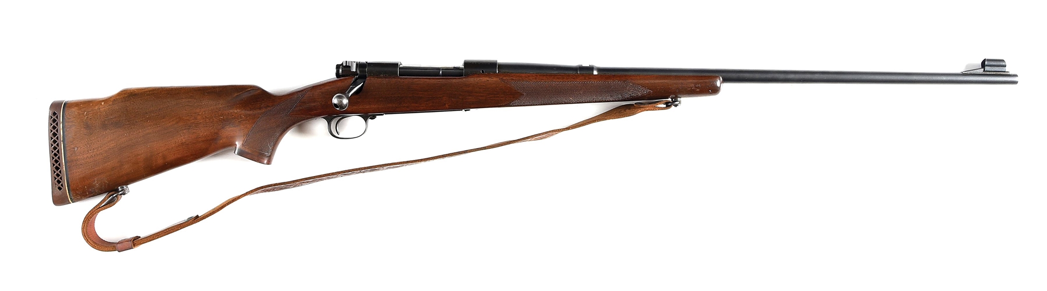 (C) PRE-64 WINCHESTER MODEL 70 WESTERNER .264 WIN MAG BOLT ACTION RIFLE.