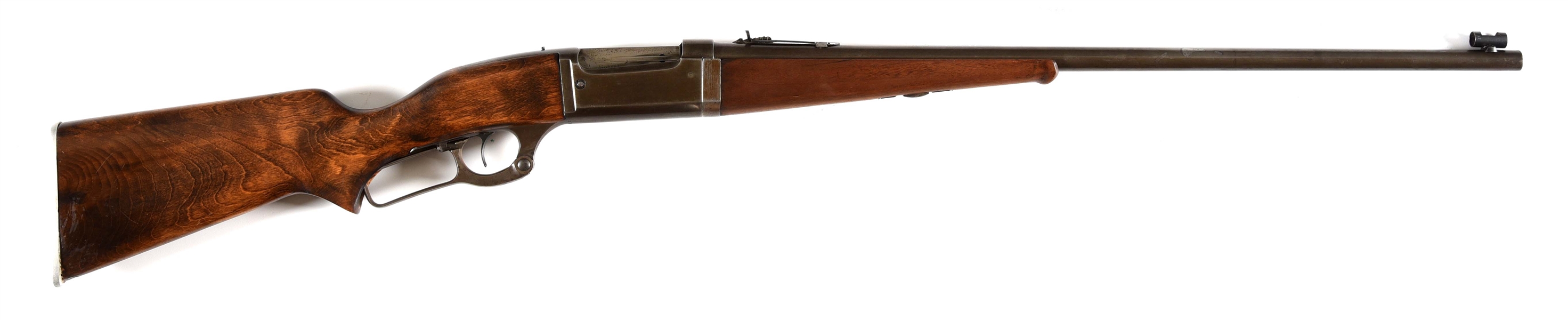 (C) SAVAGE MODEL 99 LEVER ACTION RIFLE.